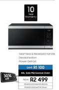 Samsung 40L Solo Microwave Oven MG40DG5504AGFA Black/MG40DG5504ATFA Silver