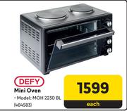 Defy Mini Oven MOH 2230 BL