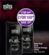 SiS Beta Fuel Dual Source Energy Drink Assorted-80g