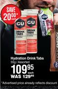 GU Hydration Drink Tabs Assorted-55g