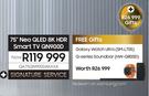 Samsung 75" QLED 8K HDR Smart TV QN90 QA75QN900DAKXXA
