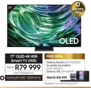 Samsung 77" OLED 4K HDR Smart TV S90D QA77S90DAEXXA