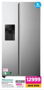 Hisense Side By Side Fridge H690SS-IDL