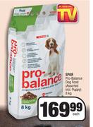Spar Pro Balance Dog Food (Assorted Incl. Puppy)-8kg Each