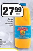 Clover Tropika (Assorted)-2Ltr Each