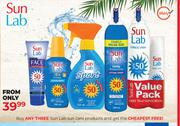 Sun Lab Sun Care Products