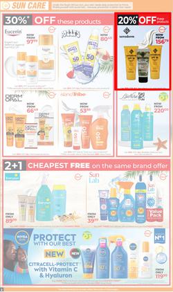 Dis-Chem : Summer Savings (16 September - 19 October 2025), page 2