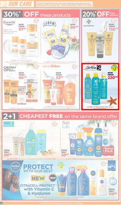 Dis-Chem : Summer Savings (16 September - 19 October 2025), page 2