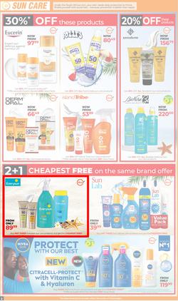 Dis-Chem : Summer Savings (16 September - 19 October 2025), page 2