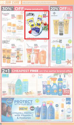 Dis-Chem : Summer Savings (16 September - 19 October 2025), page 2