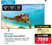 Hisense 139cm (55") Smart ULED TV 55U6K