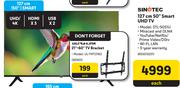 Sinotec 127cm (50") Smart UHD TV STL-50S1U