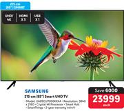 Samsung 215cm (85") Smart UHD TV US85CU7000KXXA