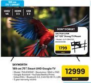 Skyworth 189cm (75") Smart UHD Google TV 75SUE9350F