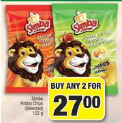 Simba Potato Chips (Selected) 125g-For Any 2