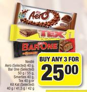 Nestle Chocolates (Selected)-For Any 3