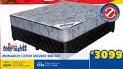 Cozy Nights Monarch 137cm Double Bed Set