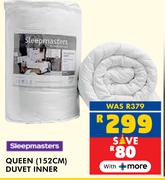 Sleepmasters Queen 152cm Duvet Inner