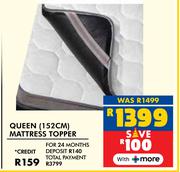 Queen 152cm Mattress Topper