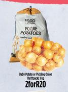 Baby Potato Or Pickling Onion Thriftpacks-For 2 x 1Kg