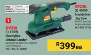 Ryobi 150W Handyline Orbital Sander HS-150 (515050)-Each