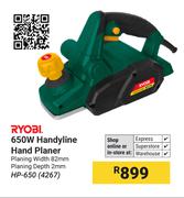 Ryobi 650W Handyline Hand Planer HP-650 (4267)
