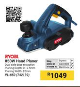 Ryobi 850W Hand Planer PL-850 (742139)