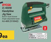 Ryobi 400W Handyline Jig Saw HJ-400 (515042)-Each