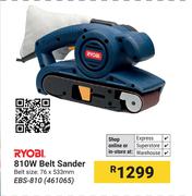 Ryobi 810W Belt Sander EBS-810 (461065)