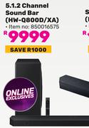 Samsung 5.1.2 Channel Sound Bar HW-Q800D/XA