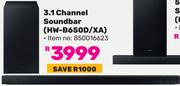 Samsung 3.1 Channel Soundbar HW-B650D/XA