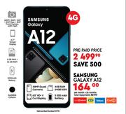 Samsung Galaxy A12 4G- Per Month x 24 Months