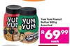 Yum Yum Peanut Butter Assorted-800g