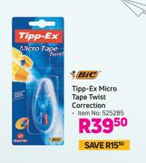 Bic Tipp Ex Micro Tape Twist Correction