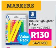 Staedtler Triplus Highlighter (8 Pack)-Per Pack