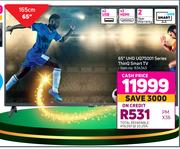 LG 65" (165cm) UHD Series ThinQ Smart TV UQ75001