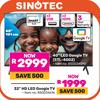 Sinotec 32" HD LED Google TV