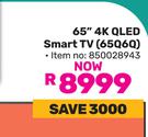 Hisense 65" 4K QLED Smart TV (65Q6Q