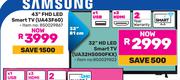Samsung 43" FHD LED Smart TV (UA43F60)