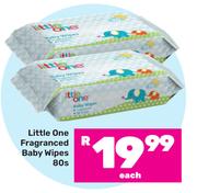 Little One Fragranced Baby Wipes-80s Each