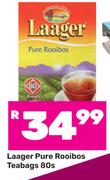 Laager Pure Rooibos Teabags-80s