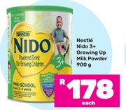 Nestle Nido 3+ Growing Up Milk Powder-900g Each