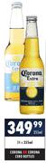 Corona Or Corona Cero Bottles-24 x 355ml