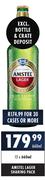Amstel Lager Sharing Pack(Excl Bottle & Crate Deposit)-12 x 660ml