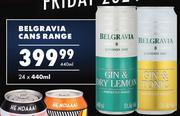Belgravia Cans Range-24 x 440ml