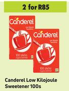 Canderel Low KiloJoule Sweetener 100's Pack- For 2