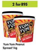 Yum Yum Peanut Spread-For 2 x 1kg