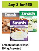 Smash Instant Mash Assorted-For Any 3 x 104g