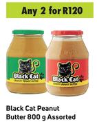 Black Cat Peanut Butter Assorted-For Any 2 x 800g