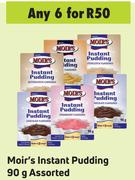 Moir's Instant Pudding Assorted-For Any 6 x 90g